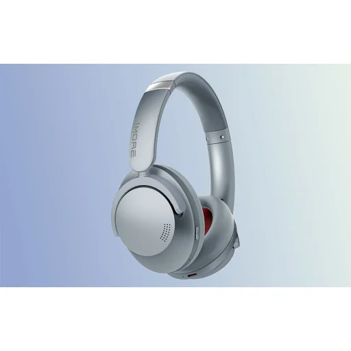 Vezeték nélküli Over-Ear fejhallgató 1MORE SonoFlow Pro HQ51, ANC (ezüst) - 6