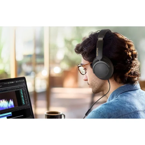 Wireless Over-Ear Headphones 1MORE SonoFlow SE HQ31, ANC (matte grey) - 6