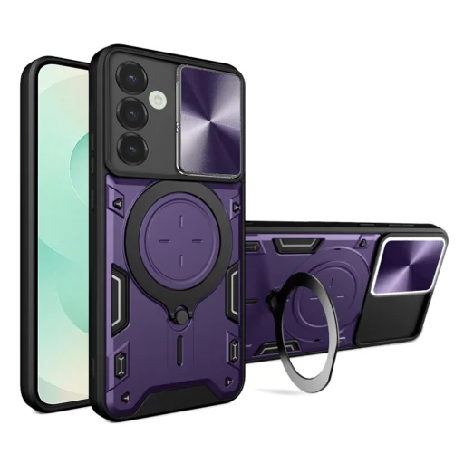 Techsuit - CamGuard Pro - Samsung Galaxy S25 Plus - Lila tok - 1