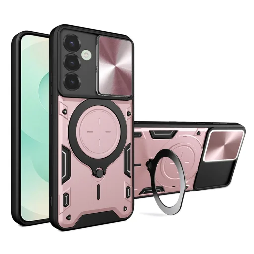 Techsuit - CamGuard Pro - Samsung Galaxy S25 Plus - Rózsaarany tok - 1