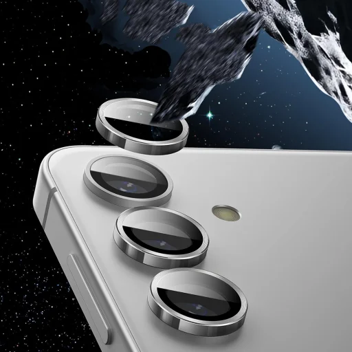  Lito - S+ Kamera Üveg Védő - Samsung Galaxy S25 Plus - Fekete üvegfólia - 2