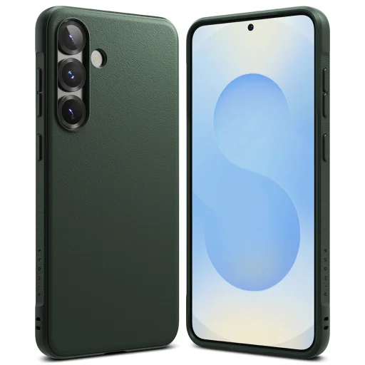  Ringke - Onyx - Samsung Galaxy S25 Plus - Sötétzöld tok - 4
