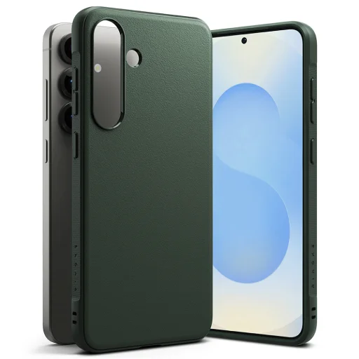  Ringke - Onyx - Samsung Galaxy S25 Plus - Sötétzöld tok - 1