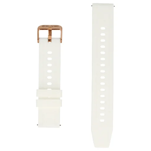 Blavec Universal szíj W17 Amber 18mm szilikon fehér - 1