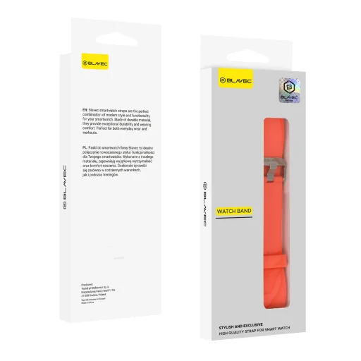 Blavec Watch SB01 Active szilikon narancs szíj - 4