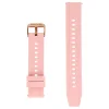 Blavec univerzális óraszíj W17 Amber 18mm szilikon rózsaszín