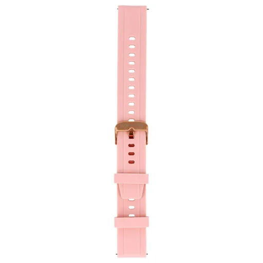 Blavec univerzális óraszíj W17 Amber 18mm szilikon rózsaszín - 3