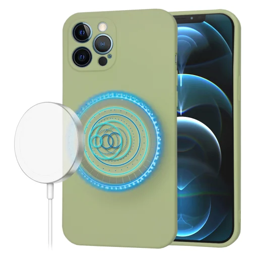  Techsuit - SoftFlex MagSafe - iPhone 12 Pro Max - Matcha tok - 1