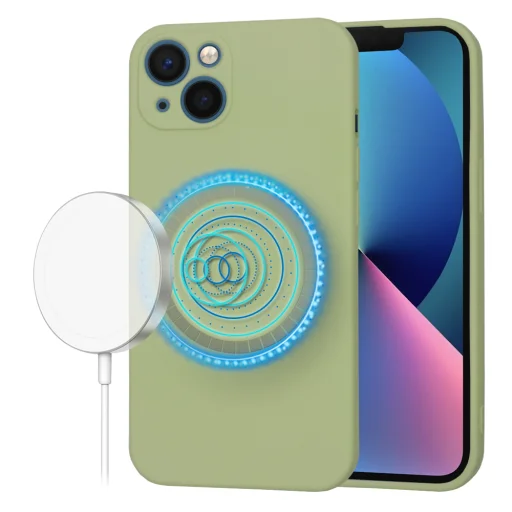  Techsuit - SoftFlex MagSafe - iPhone 13 - Matcha tok - 1