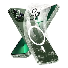  Techsuit - SparkleSkin MagSafe Sorozat - iPhone 13 Pro - Átlátszó tok