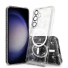  Techsuit - SparkleSkin MagSafe sorozat - Samsung Galaxy S24 Plus - Átlátszó tok - 1