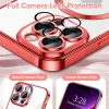  Techsuit - Luxus Kristály MagSafe - iPhone 13 Pro Max - Piros tok thumbnail