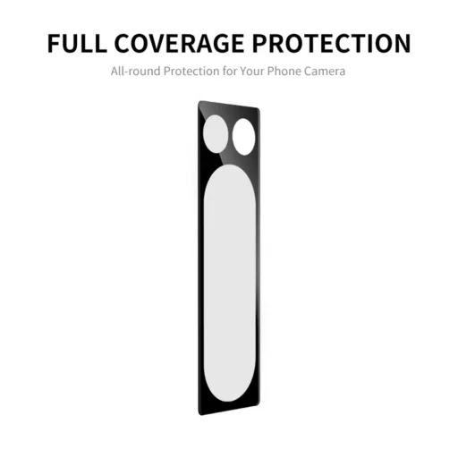  Techsuit - Teljes Kamera Üveg - Google Pixel 8 Pro - Fekete üvegfólia - 4