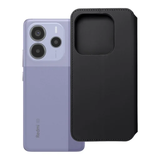 DUAL POCKET flipové puzdro XIAOMI Redmi Note 14 5G čierne - 7