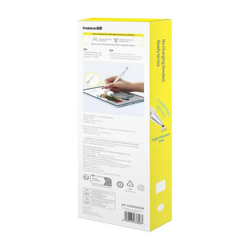 Baseus Smooth Writing III Nem mágneses Stylus toll (fehér) - 8