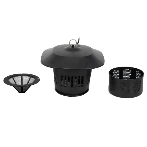 Home IKF 50 ventilátoros beltéri rovarcsapda, 50 m2 hatókörzet, UV-A fény, rovargyűjtő kosár, 1 x 7 W fényforrás - 3