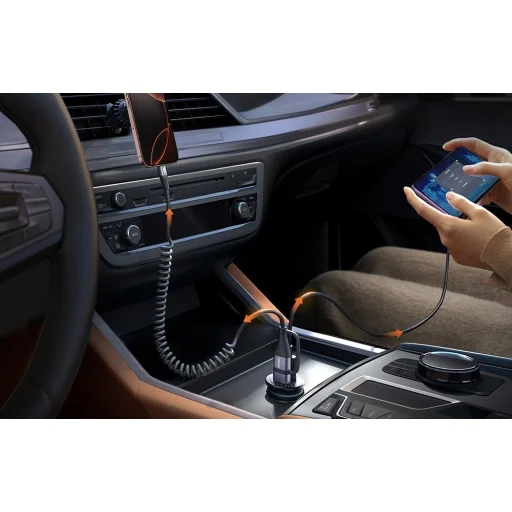 Joyroom JR-CCN16 Mini 15W-os autós töltő fekete - 6