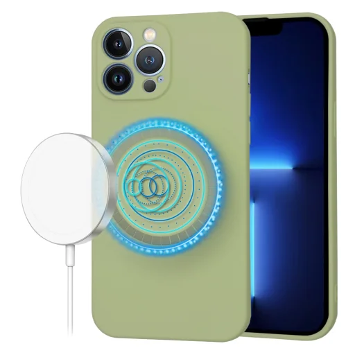  Techsuit - SoftFlex MagSafe - iPhone 13 Pro Max - Matcha tok - 1