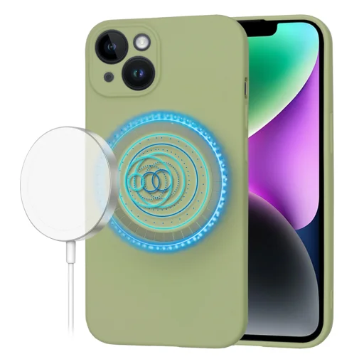  Techsuit - SoftFlex MagSafe - iPhone 14 - Matcha tok - 1