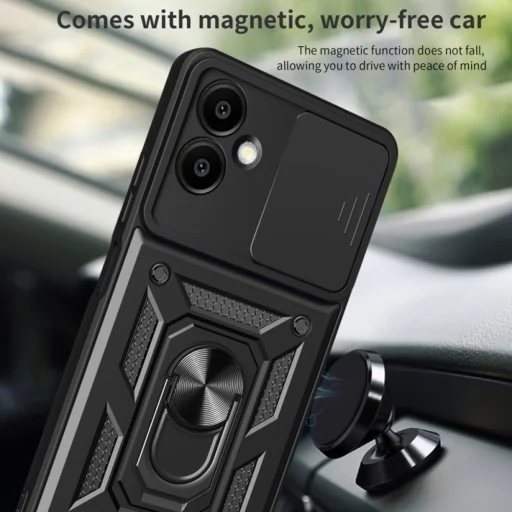 Techsuit - CamShield Sorozat - Samsung Galaxy S25 Edge - Kék tok - 6