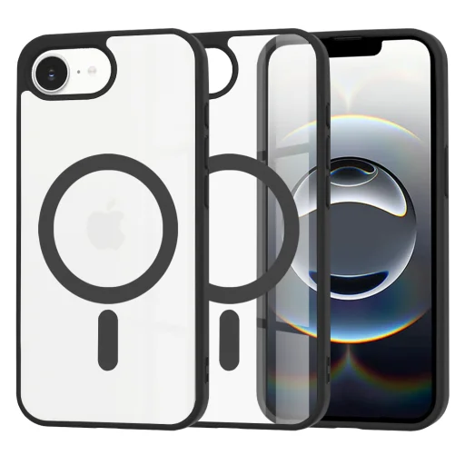  Techsuit - MagSafe Pro - iPhone 16e - Fekete tok - 1