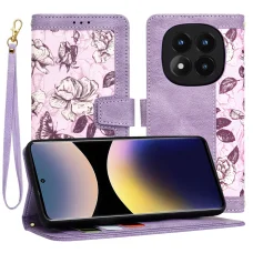  Techsuit - FlipCraft - Xiaomi Redmi Note 14 Pro 4G / Poco F7 - Titokzatos Lila tok