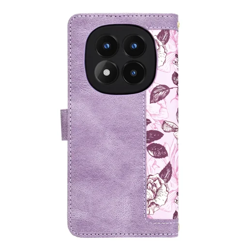  Techsuit - FlipCraft - Xiaomi Redmi Note 14 Pro 4G / Poco F7 - Titokzatos Lila tok - 3