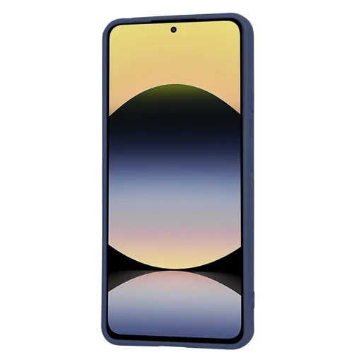  Techsuit - SoftFlex - Xiaomi Redmi Note 14 4G regionális verzió - Tengerészkék tok - 2