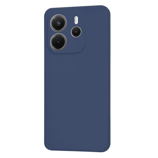  Techsuit - SoftFlex - Xiaomi Redmi Note 14 4G regionális verzió - Tengerészkék tok - 3