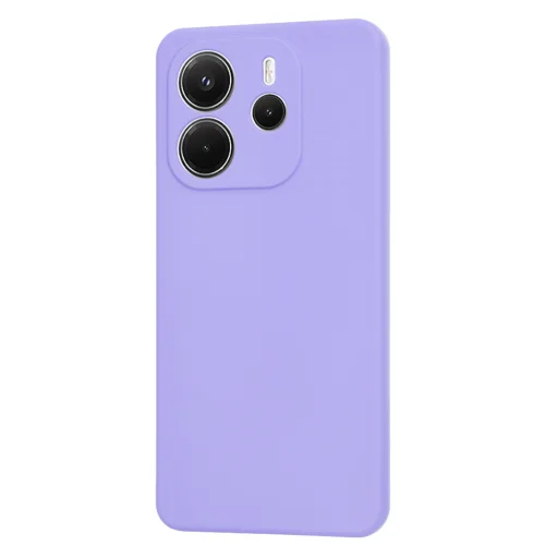  Techsuit - SoftFlex - Xiaomi Redmi Note 14 4G regionális verzió - Világos lila tok - 3