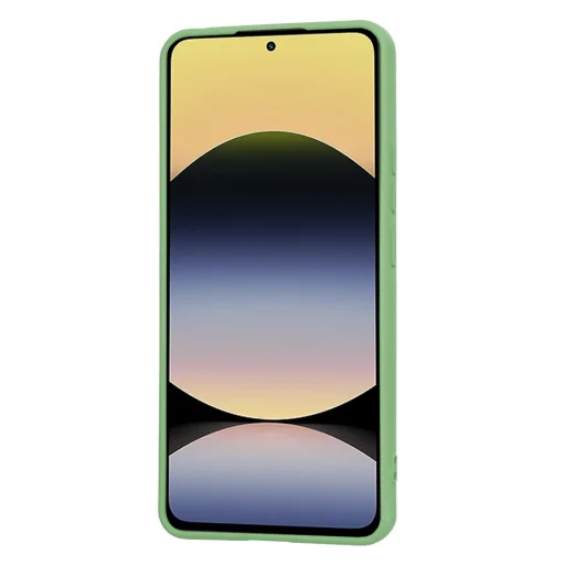  Techsuit - SoftFlex - Xiaomi Redmi Note 14 4G regionális verzió - Menta Zöld tok - 2