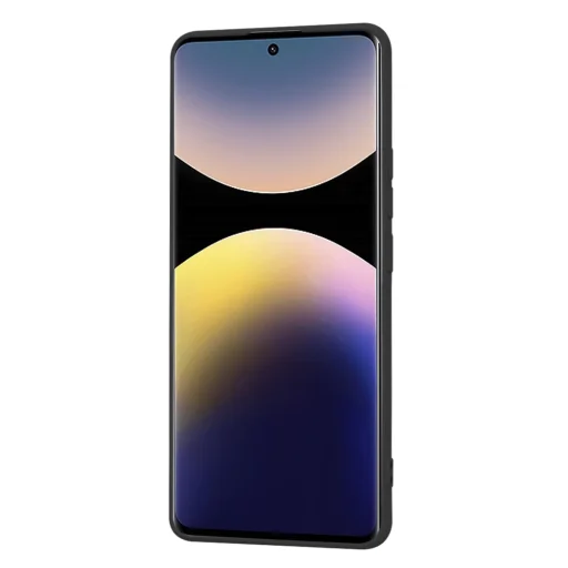 Techsuit - SoftFlex - Xiaomi Redmi Note 14 Pro 5G / Poco X7 - Fekete tok - 2