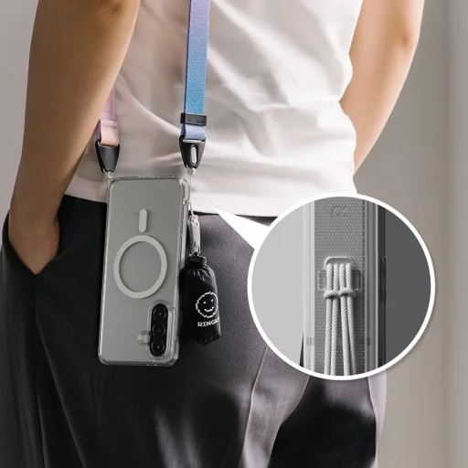 Ringke Fusion Magnetic Magsafe Samsung Galaxy A56 5G átlátszó tok - 4