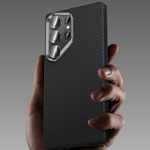  Samsung Galaxy S25 Ultra fekete Benks Magnetic Armor Air Kevlar tok 600D (0045) - 10