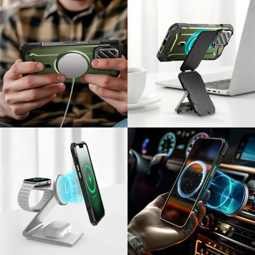  iPhone 16e Arany Supcase Ub Xt Mag Magsafe tok - 5