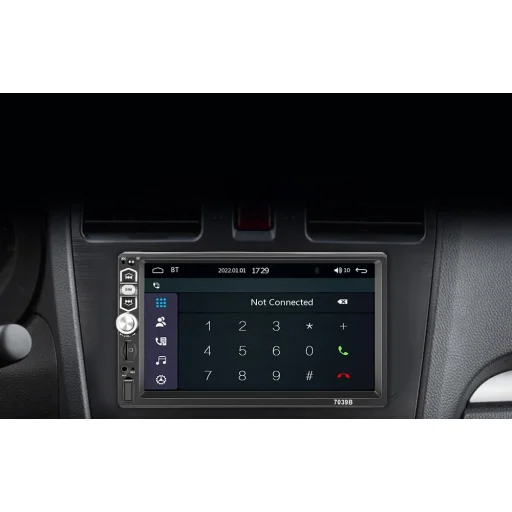 Autómonitor 7,0" Podofo A3061 Carplay&Android Auto, Bluetooth 5.1 - 6