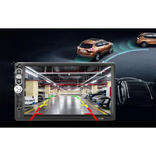 Autómonitor 7,0" Podofo A3061 Carplay&Android Auto, Bluetooth 5.1 - 9