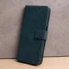 Smart Velvet fliptok Xiaomi Redmi Note 13 5G (globális) sötétzöld tok - 9