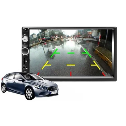 Podofo K0126 autós monitor Mirror Link, BT, USB 7" - 7