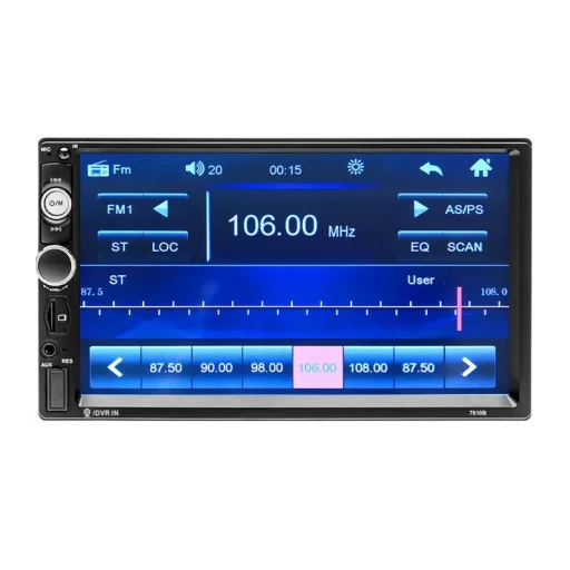 Podofo K0126 autós monitor Mirror Link, BT, USB 7" - 1