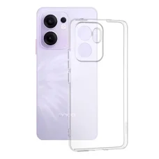  Techsuit - Átlátszó szilikon tok - Oppo Reno13 F 4G / Reno13 F 5G / Reno13 FS 5G - Átlátszó