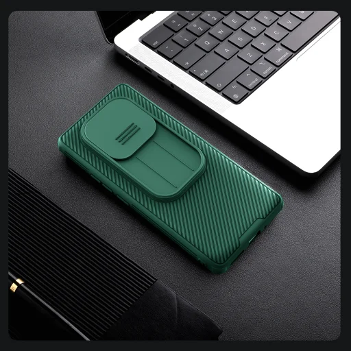  Xiaomi Redmi Note 14 Pro 5G/Poco X7 5G sötétzöld Nillkin CamShield PRO kemény tok - 8