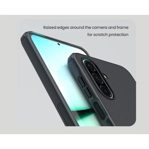 Nillkin Super Frosted PRO Mágneses hátlap tok Samsung Galaxy A26 5G-hez Fekete - 6