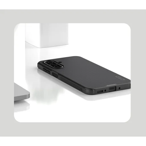 Nillkin Super Frosted PRO Mágneses hátlap tok Samsung Galaxy A26 5G-hez Fekete - 7