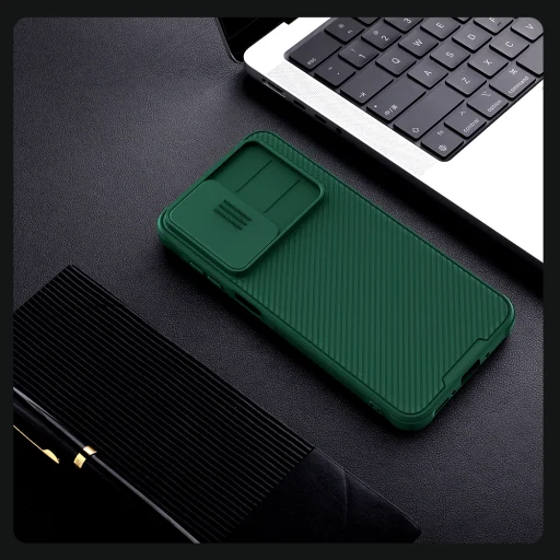 Nillkin CamShield PRO kemény tok Samsung Galaxy A26 5G sötétzöld tok - 7