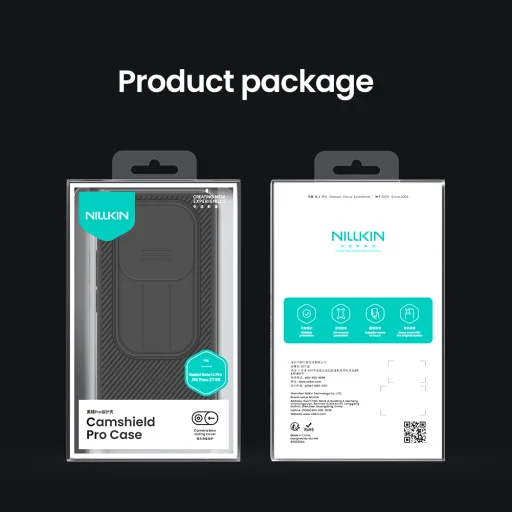  Xiaomi Redmi Note 14 Pro 5G/Poco X7 5G fekete Nillkin CamShield PRO kemény tok - 9