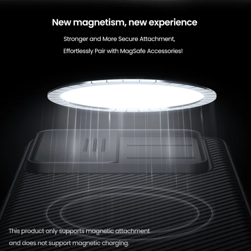 Nillkin CamShield PRO Magnetic kemény tok Samsung Galaxy A26 5G fekete - 3