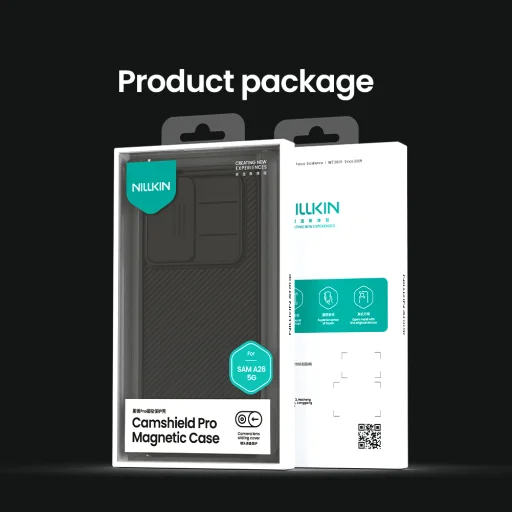 Nillkin CamShield PRO Magnetic kemény tok Samsung Galaxy A26 5G fekete - 9