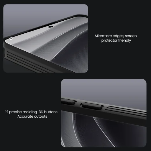  Xiaomi Redmi Note 14 Pro 5G/Poco X7 5G fekete Nillkin CamShield PRO kemény tok - 7