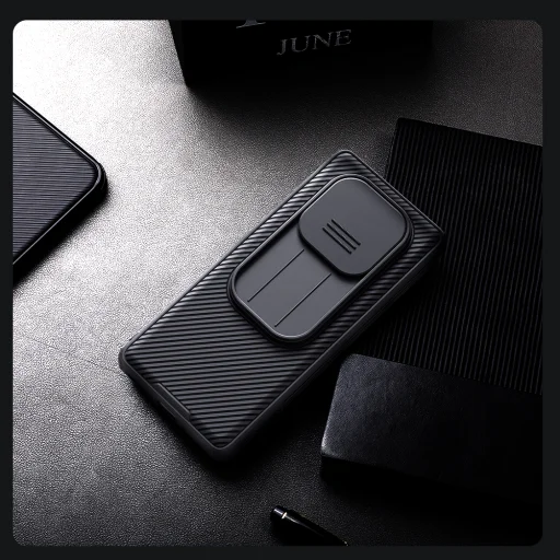  Xiaomi Redmi Note 14 Pro 5G/Poco X7 5G fekete Nillkin CamShield PRO kemény tok - 8